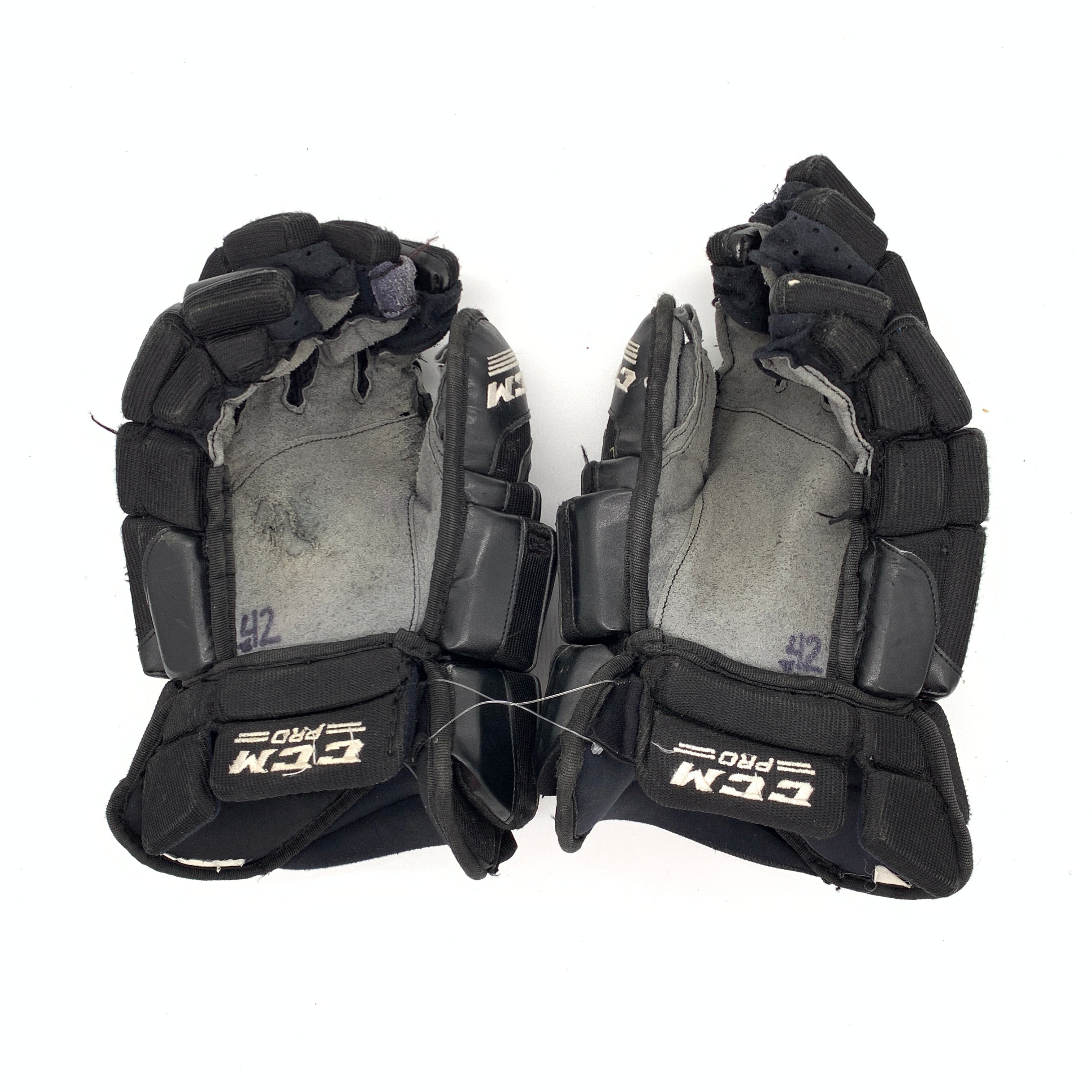 CCM HGCL - Gants Pro Stock d'occasion (noirs)